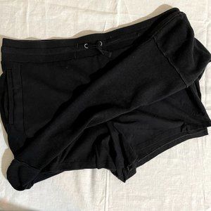 Jones New York Black Cotton Blend Skort Skirt with Shorts and Pockets XXL